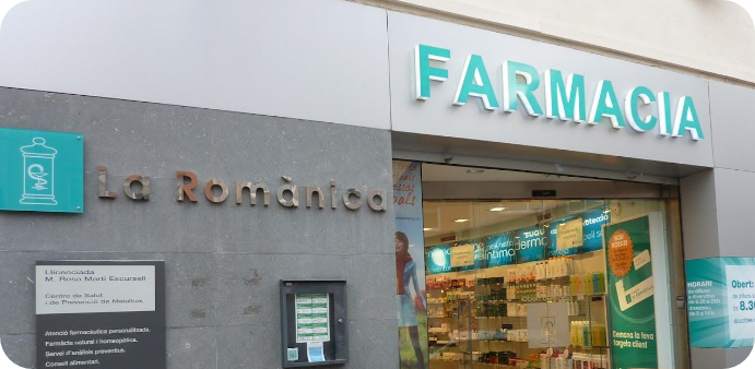 Fechada de la farmacia